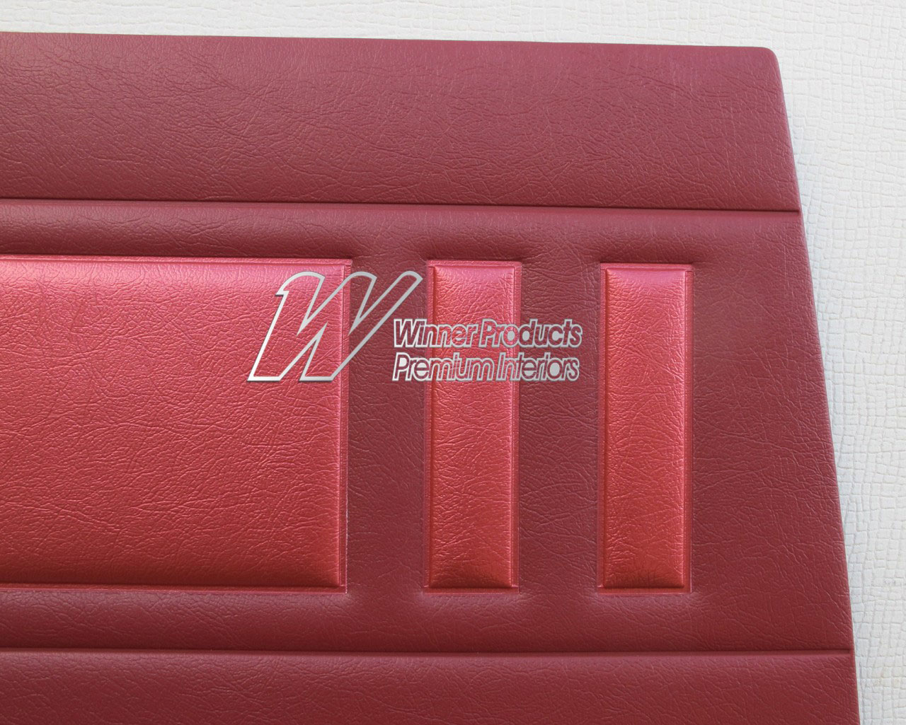 Holden Special EH Special Sedan C30 Garnet & Bolero Red Door Trims (Image 3 of 6)