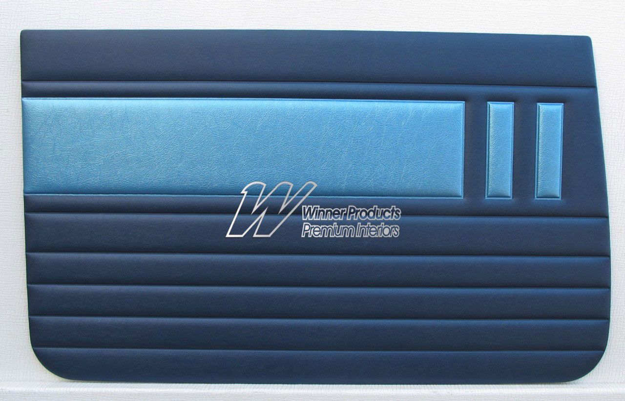 Holden Special EH Special Sedan C31 Saxe & Columbine Blue Door Trims (Image 5 of 7)
