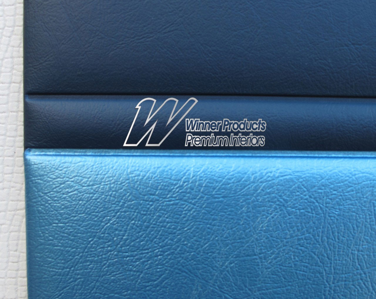 Holden Special EH Special Sedan C31 Saxe & Columbine Blue Door Trims (Image 7 of 7)