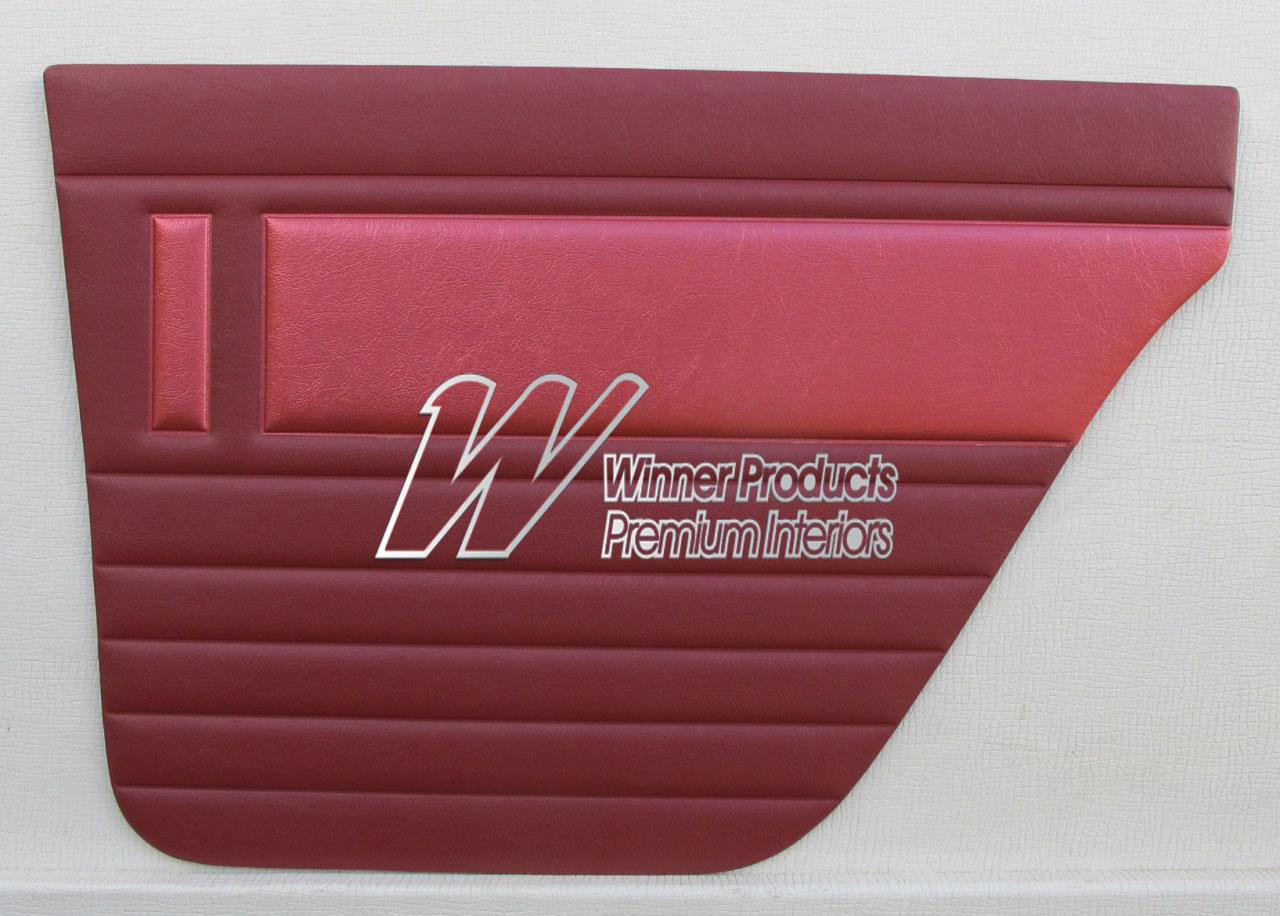 Holden Special EH Special Sedan C30 Garnet & Bolero Red Door Trims (Image 4 of 8)