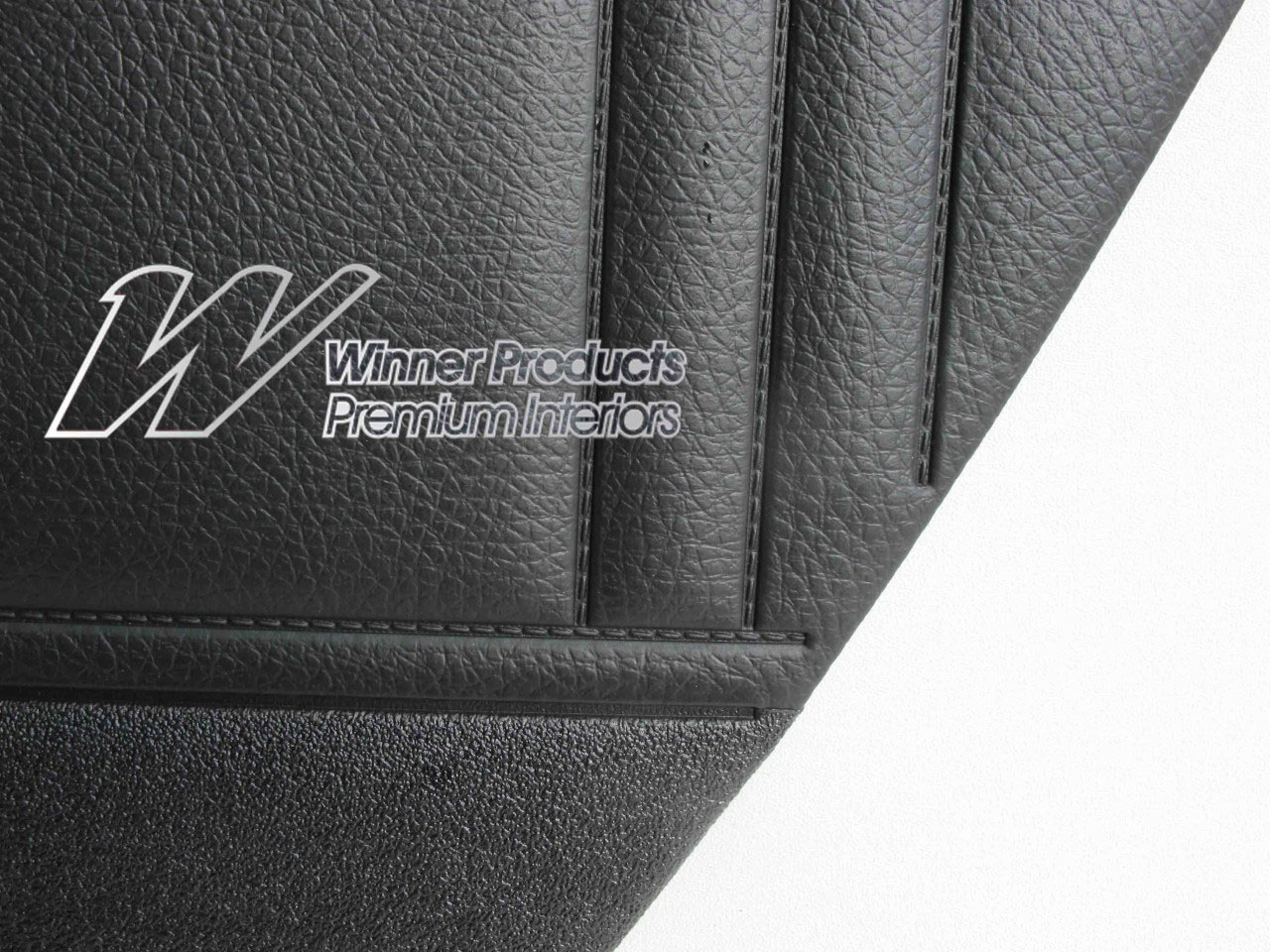 Holden Kingswood HG Kingswood Sedan 10G Black & Cloth Door Trims (Image 9 of 17)