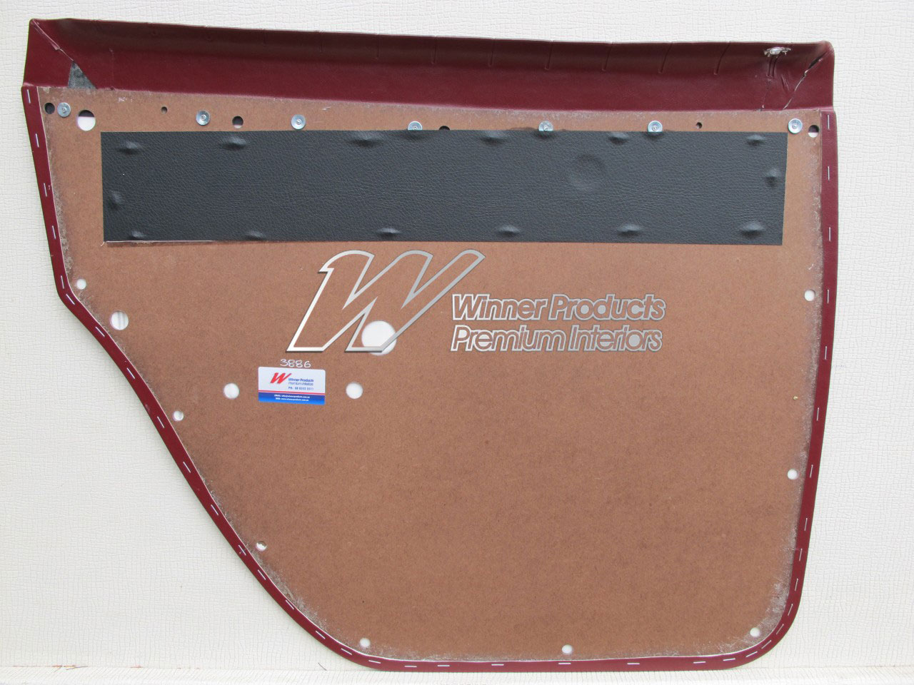 Holden Premier HK Premier Sedan 12R Yulunga Maroon Door Trims (Image 8 of 11)