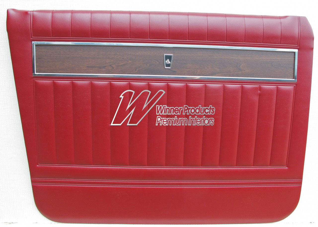 Holden Premier HK Premier Sedan 12R Yulunga Maroon Door Trims (Image 9 of 11)