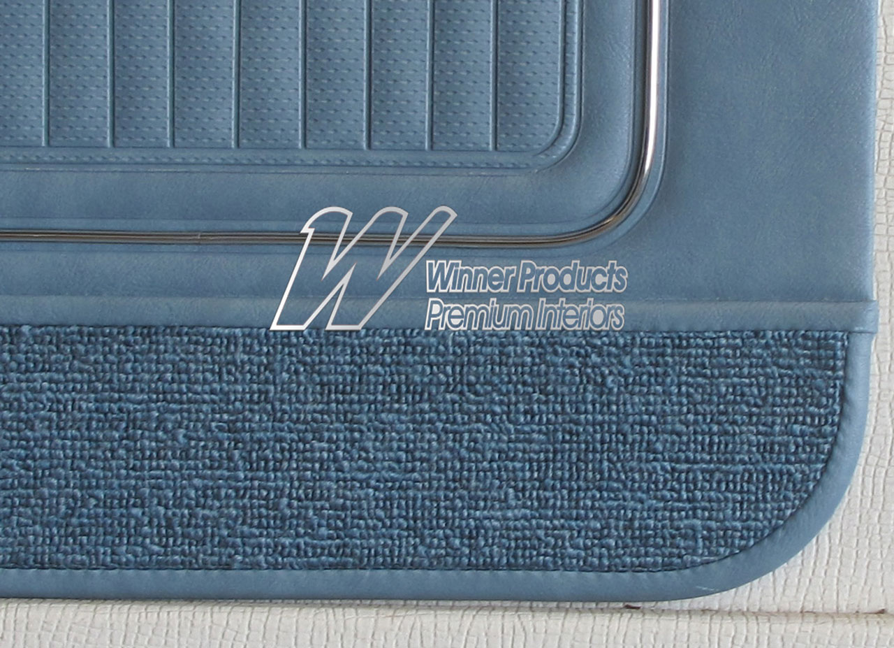 Holden Monaro HK Monaro GTS Coupe 14Z Jacana Blue Door Trims (Image 13 of 15)