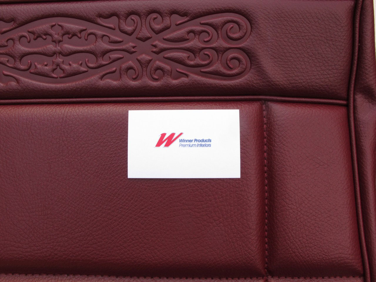 Holden Premier HT Premier Sedan 12R Morocco Red Seat Covers (Image 3 of 7)
