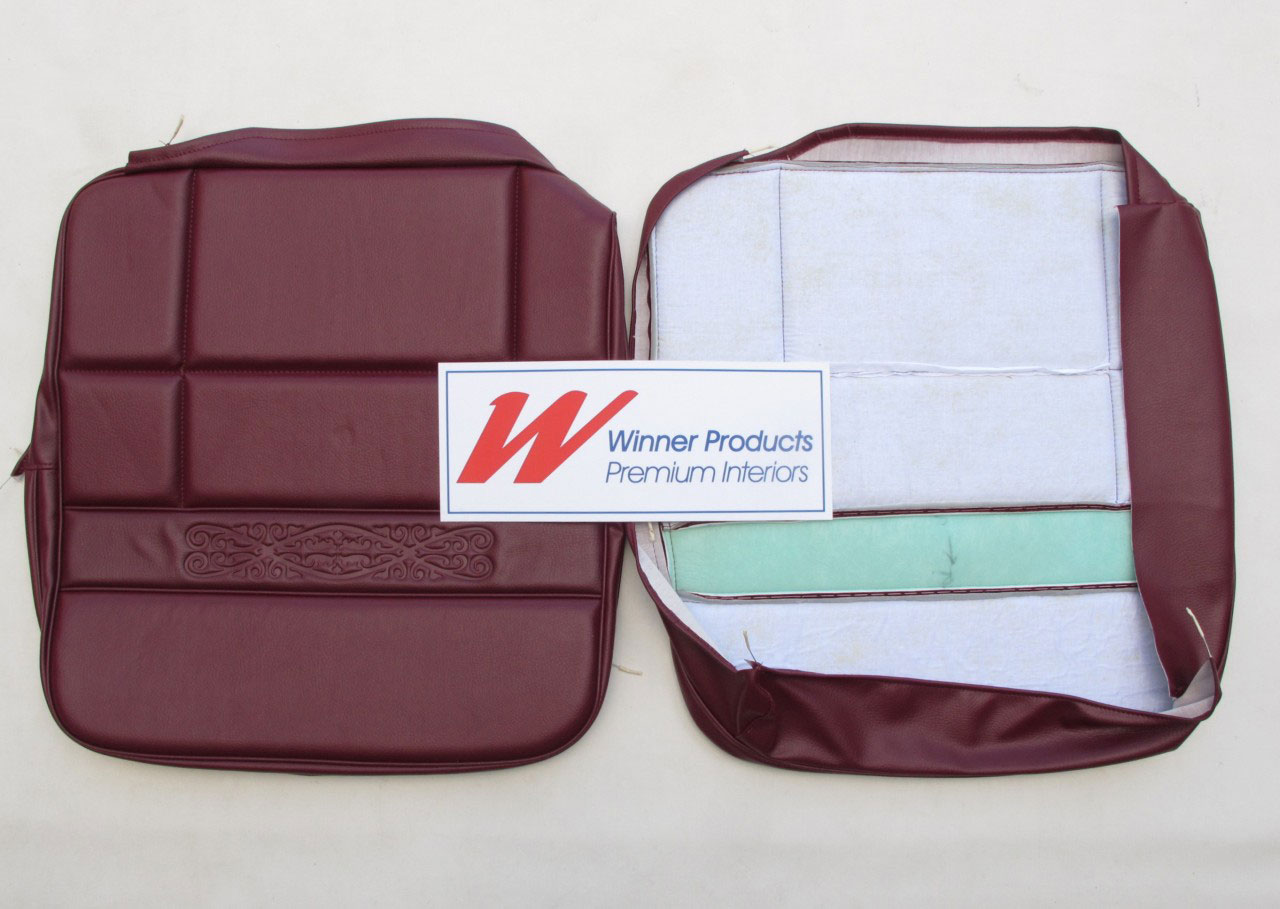 Holden Premier HT Premier Sedan 12R Morocco Red Seat Covers (Image 7 of 7)