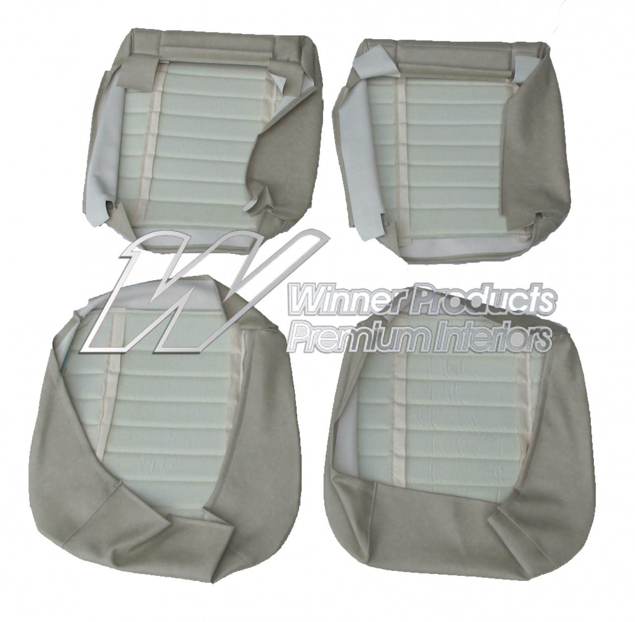 Holden Monaro HG Monaro Coupe 18X Sandalwood & Black Seat Covers (Image 7 of 8)