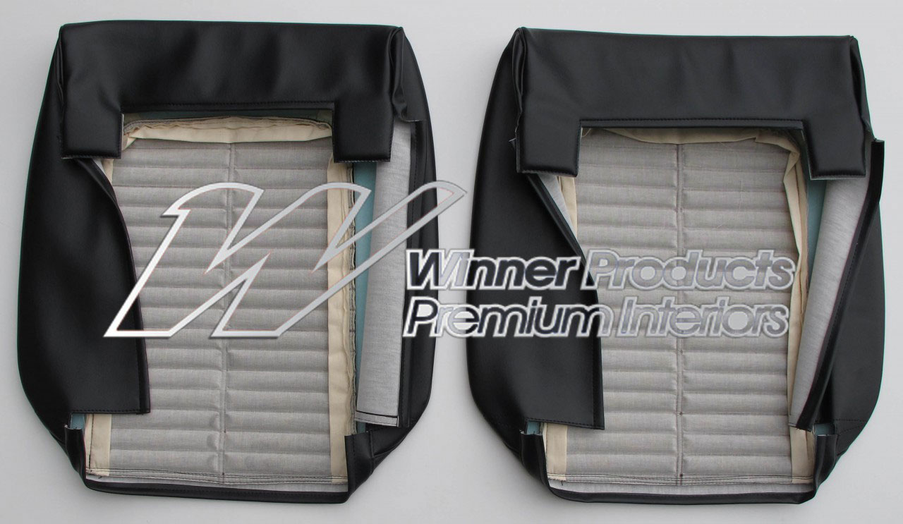 Holden Monaro HK Monaro GTS Coupe 10X Black Seat Covers (Image 6 of 11)