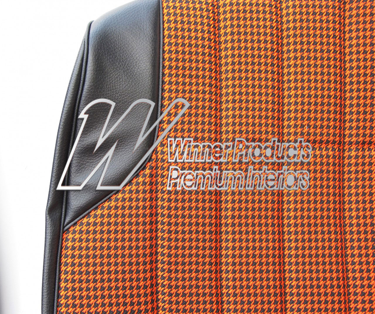 Holden Monaro HT Monaro GTS Coupe 10Z Black & Houndstooth Seat Covers (Image 7 of 12)