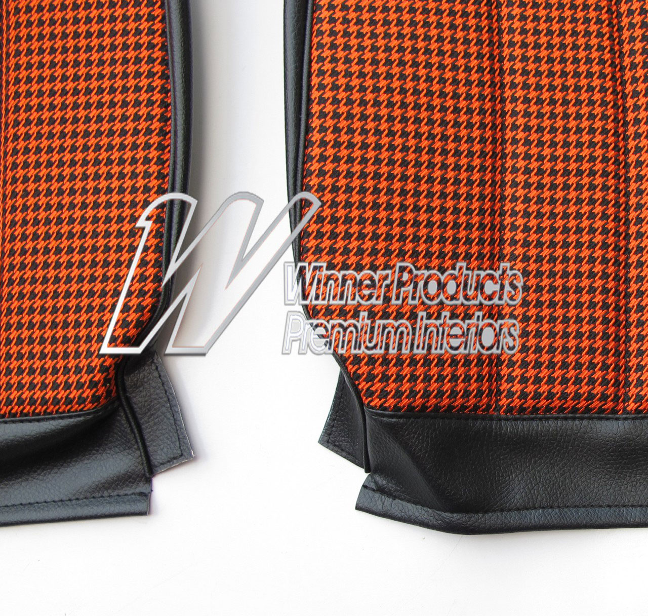 Holden Monaro HT Monaro GTS Coupe 10Z Black & Houndstooth Seat Covers (Image 8 of 12)