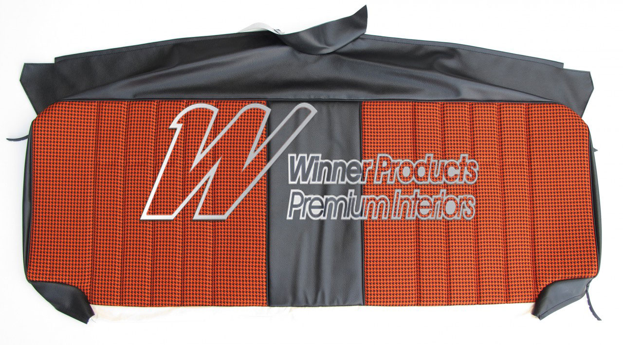 Holden Monaro HT Monaro GTS Coupe 10Z Black & Houndstooth Seat Covers (Image 12 of 12)