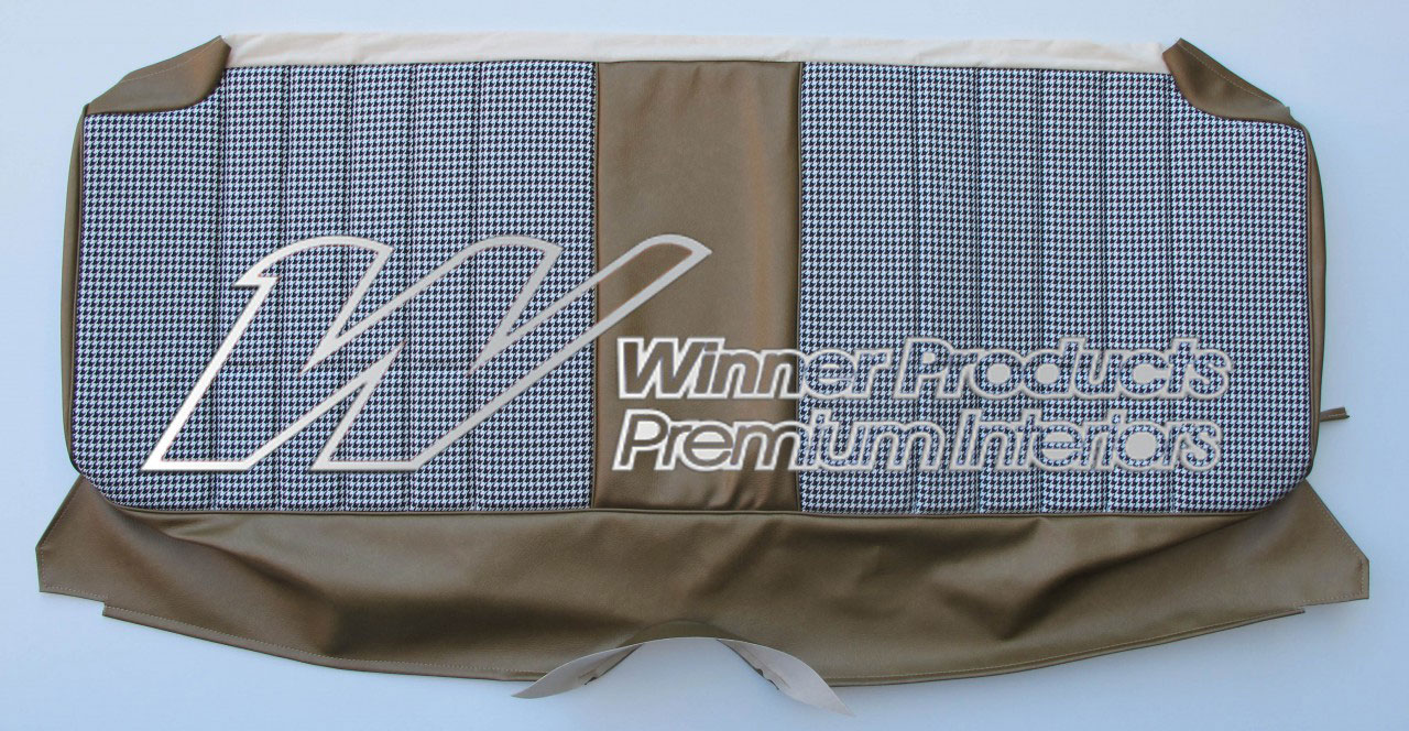 Holden Monaro HT Monaro GTS Coupe 11Y Antique Gold & Houndstooth Seat Covers (Image 9 of 11)