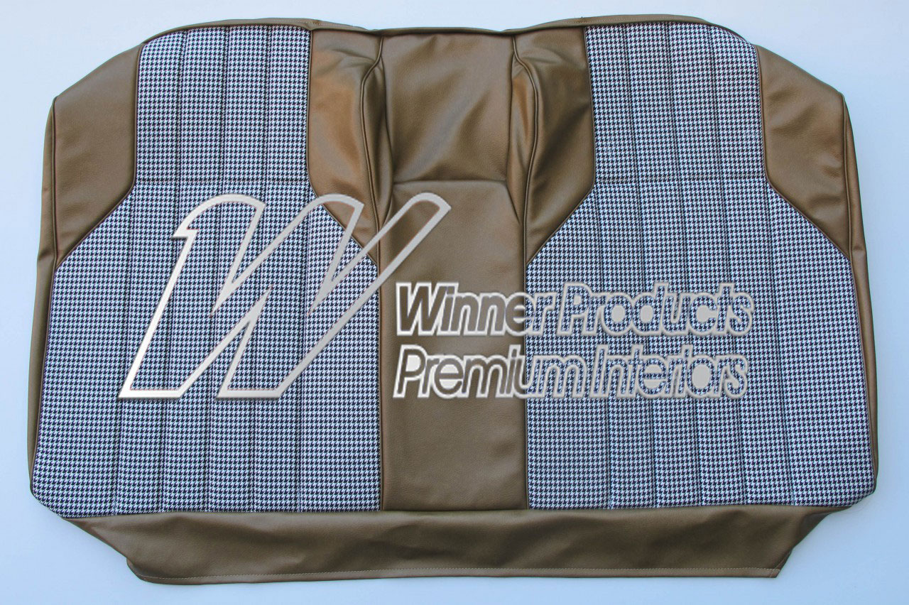 Holden Monaro HT Monaro GTS Coupe 11Y Antique Gold & Houndstooth Seat Covers (Image 11 of 11)