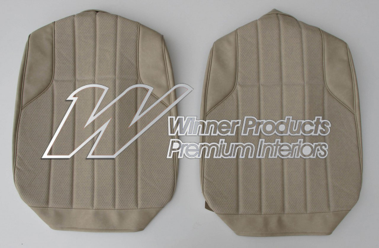 Holden Monaro HT Monaro GTS Coupe 18X Sandalwood & Black Seat Covers (Image 5 of 9)